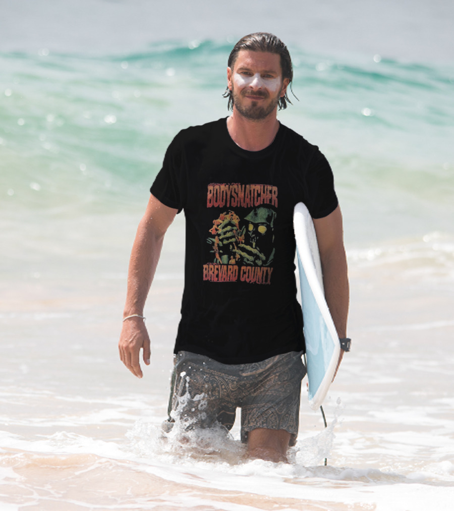 Bodysnatcher Brevard County Horror Monster Creature T-Shirt