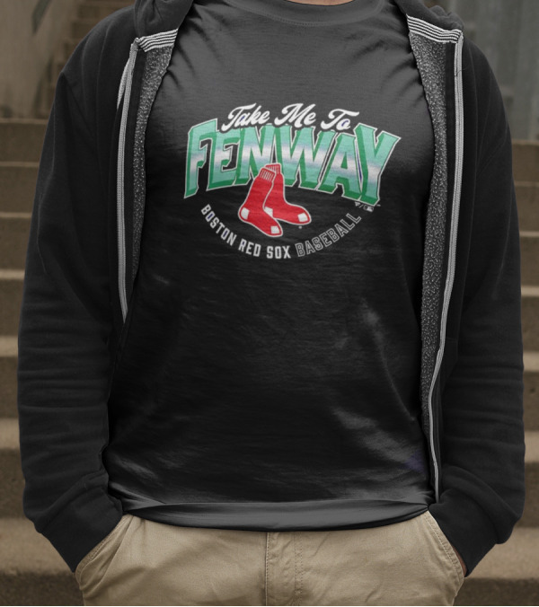 Take Me To Fenway Boston Red Sox Baseball T-Shirt