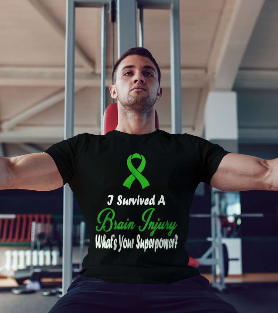 I Survived A Brain Injury What's Your Superpower? T-Shirt