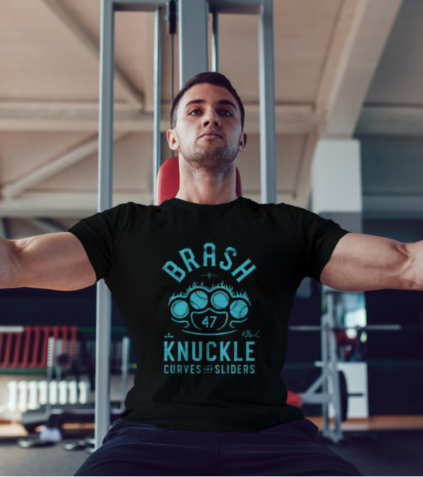 Brash Knuckle 47 Curves And Sliders T-Shirt