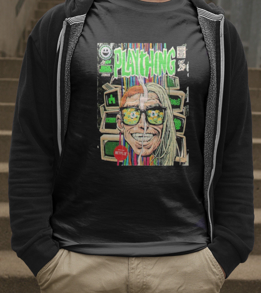 Butcher Billy Black Mirror Comics Plaything Issue 25 New On Netflix T-Shirt