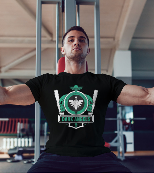 CALIBAN ELITE SHIELD V2 DARK ANGELS REPENT FOR TOMORROW YOU DIE T-Shirt