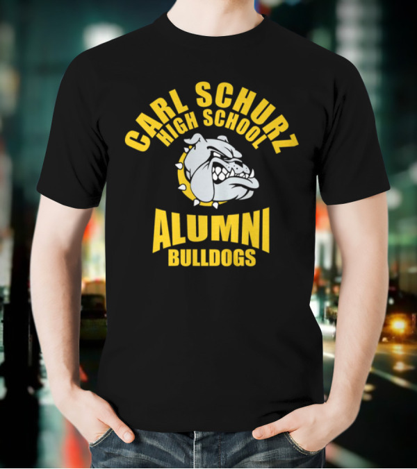 Carl Schurz High School Alumni Bulldogs T-Shirt
