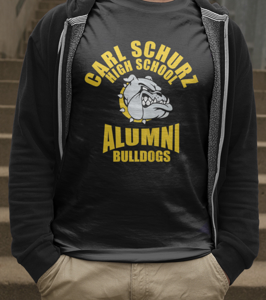 Carl Schurz High School Alumni Bulldogs T-Shirt