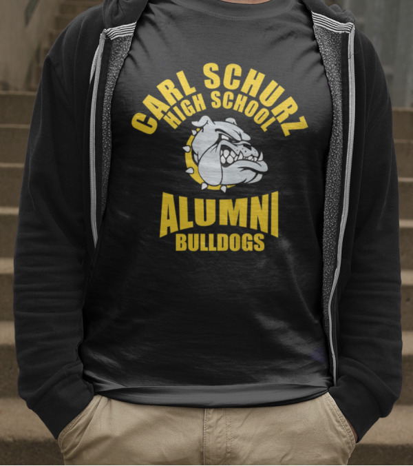Carl Schurz High School Alumni Bulldogs T-Shirt