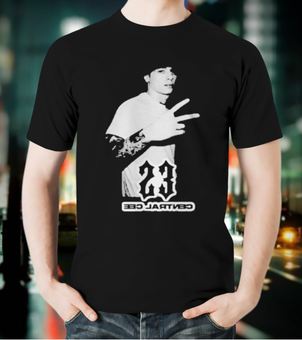Central Cee Rap Bro Mask 23 White T-Shirt