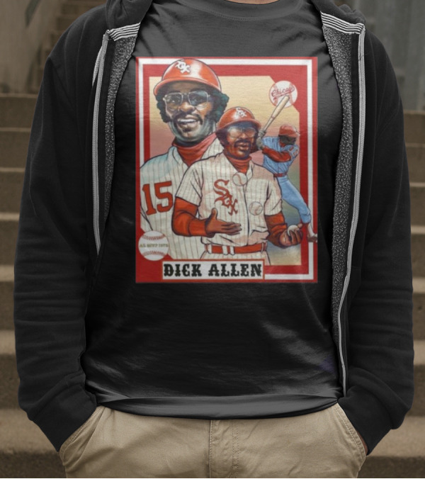 Dick Allen Chicago White Sox AL MVP 1972 Vintage Baseball Legend T-Shirt