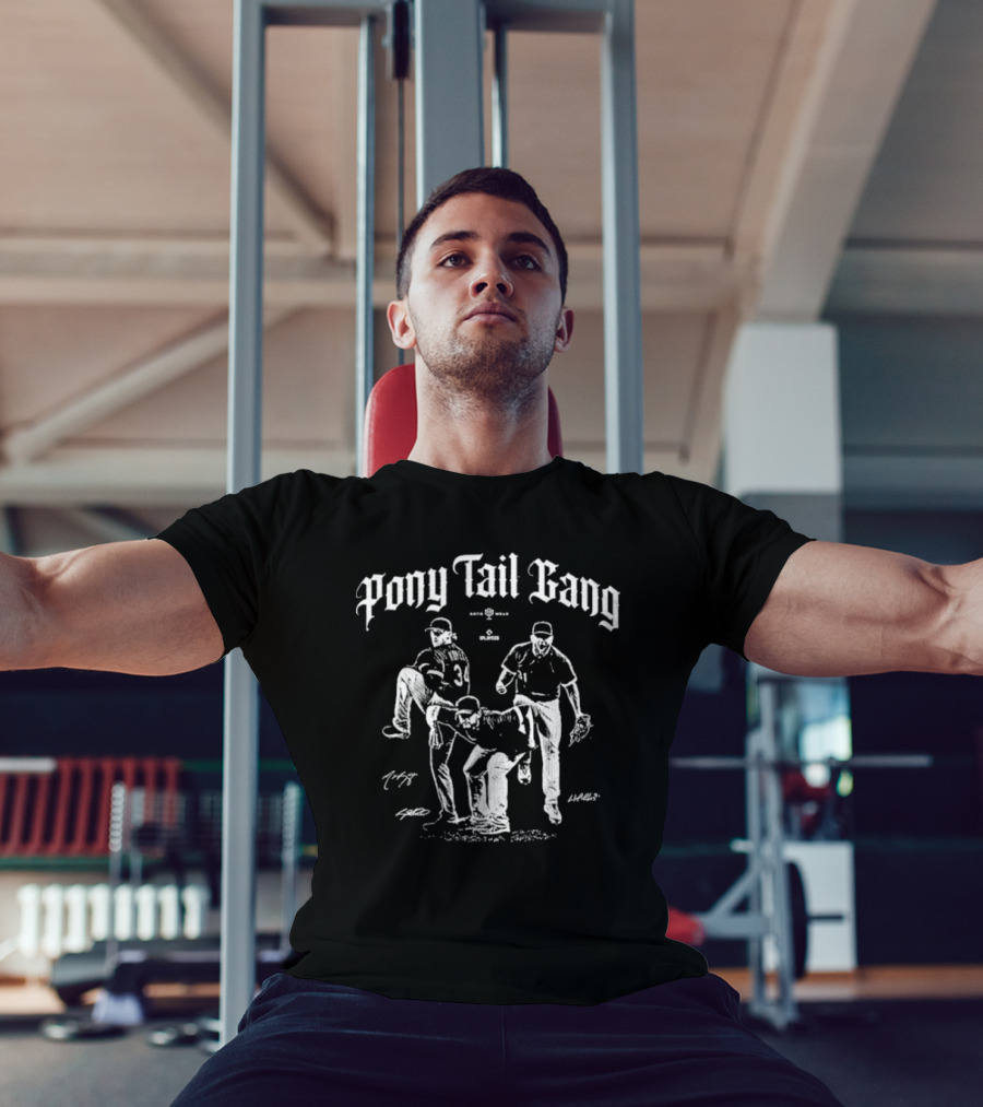 Pony Tail Gang Chicago White Sox Player Signatures T-Shirt