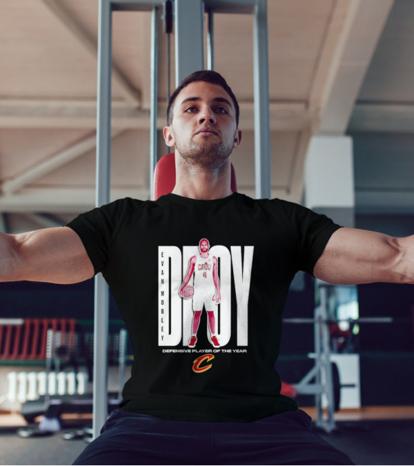 Cleveland Cavaliers Evan Mobley DPOY Defensive Player Of The Year 4 Cavs T-Shirt