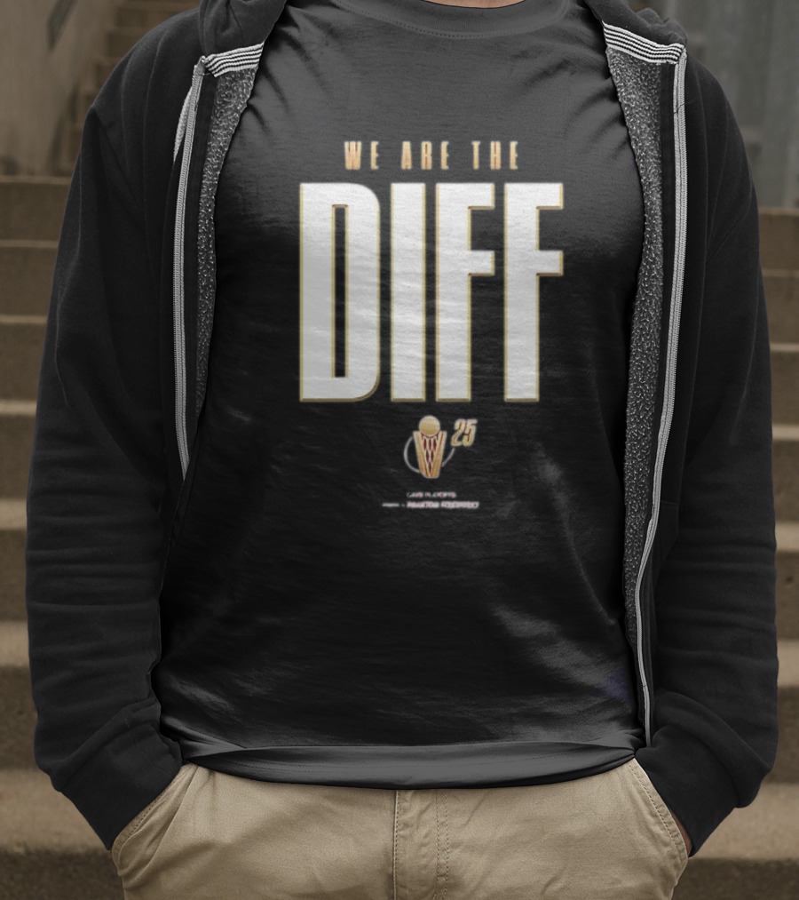 Cleveland Cavaliers We Are The Diff NBA 75 Trophy Logo T-Shirt