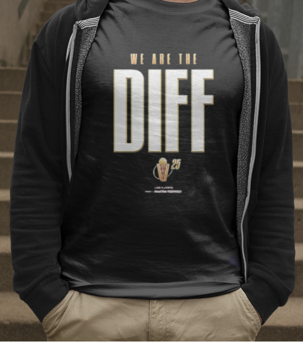 Cleveland Cavaliers We Are The Diff NBA 75 Trophy Logo T-Shirt