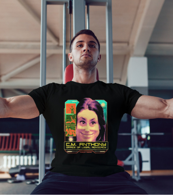 C.M. Anthony Office Of Legal Advocacy Retro Pop Art Style T-Shirt
