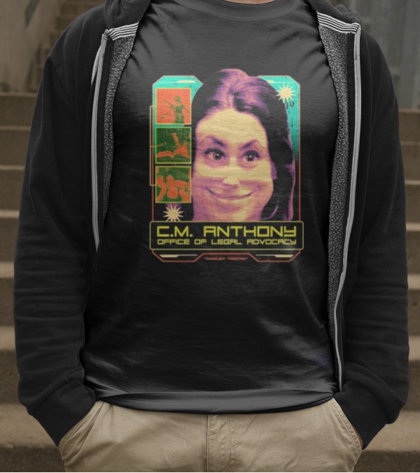C.M. Anthony Office Of Legal Advocacy Retro Pop Art Style T-Shirt