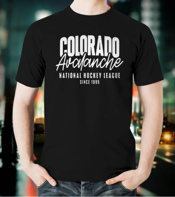 Colorado Avalanche National Hockey League Since 1995 T-Shirt