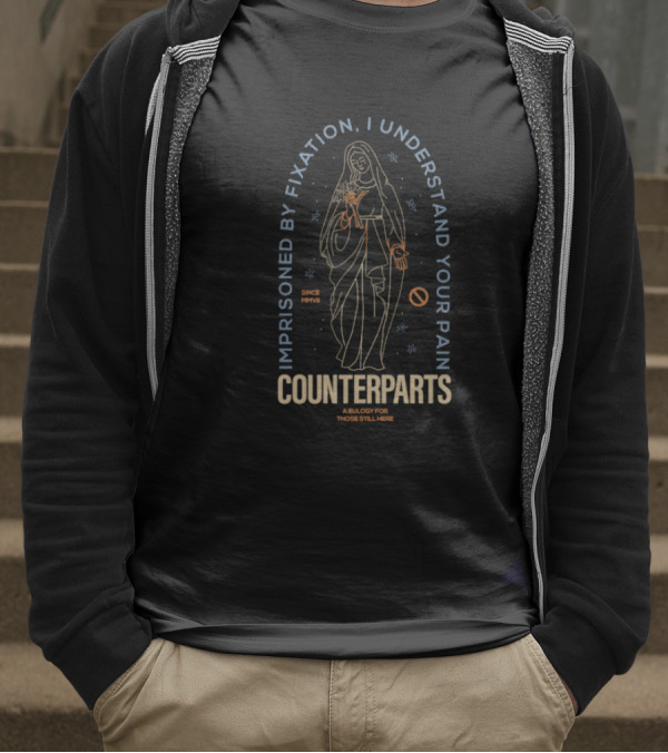 Counterparts Imprisoned By Fixation I Understand Your Pain A Eulogy For Those Still Here T-Shirt