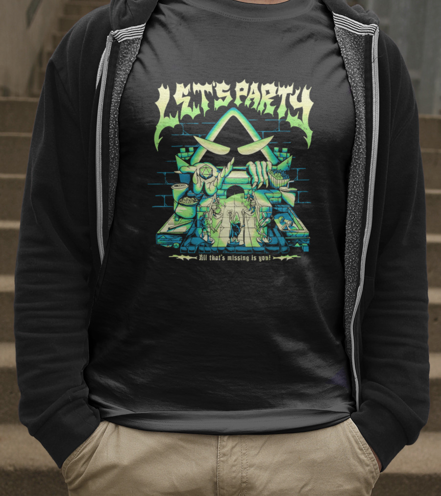Let's Party All That's Missing Is You Critical Role Game Night T-Shirt