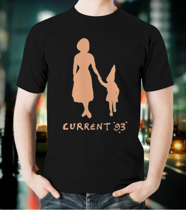 Current 93 Bella And Boy Holding Hands Silhouette T-Shirt