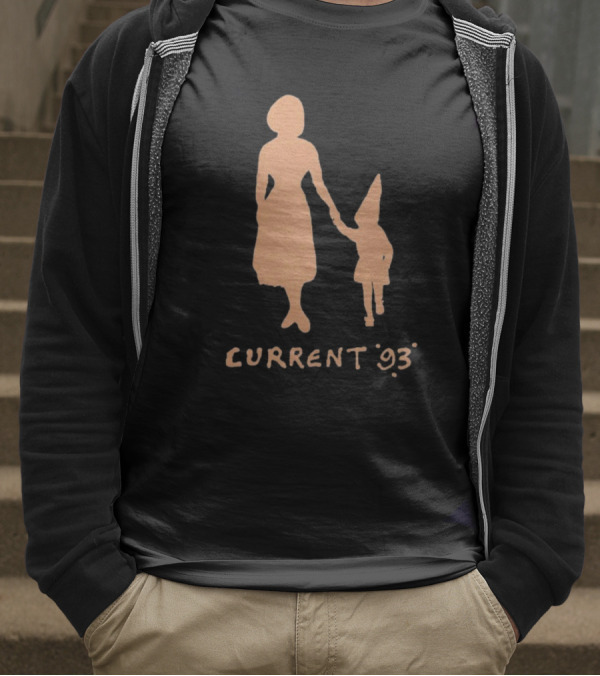 Current 93 Bella And Boy Holding Hands Silhouette T-Shirt
