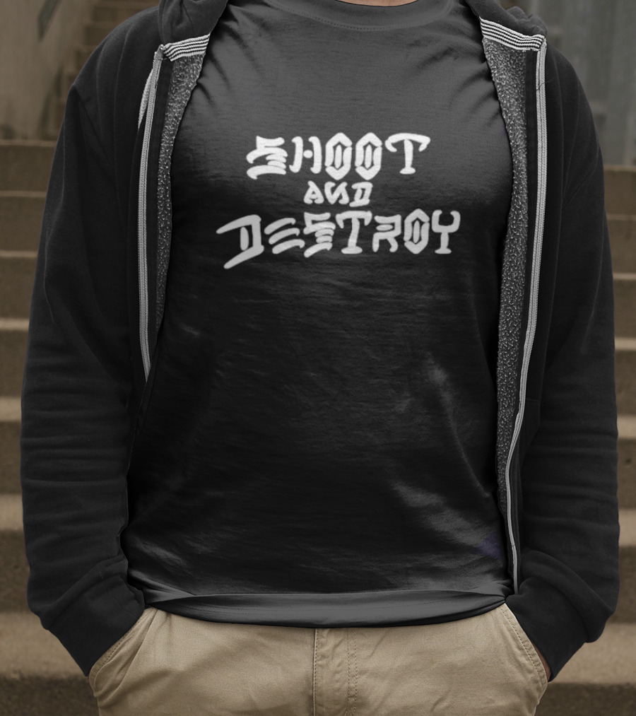 Dirtykid Shoot And Destroy T-Shirt