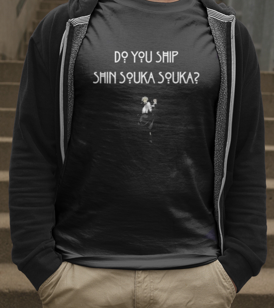 Do You Ship Shin Souka Souka Anime Couple Graphic T-Shirt