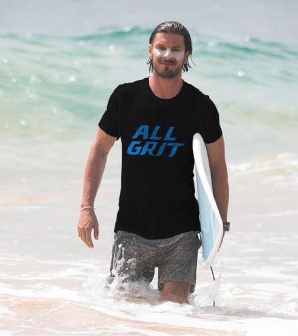 Detroit All Grit Football Motivation T-Shirt