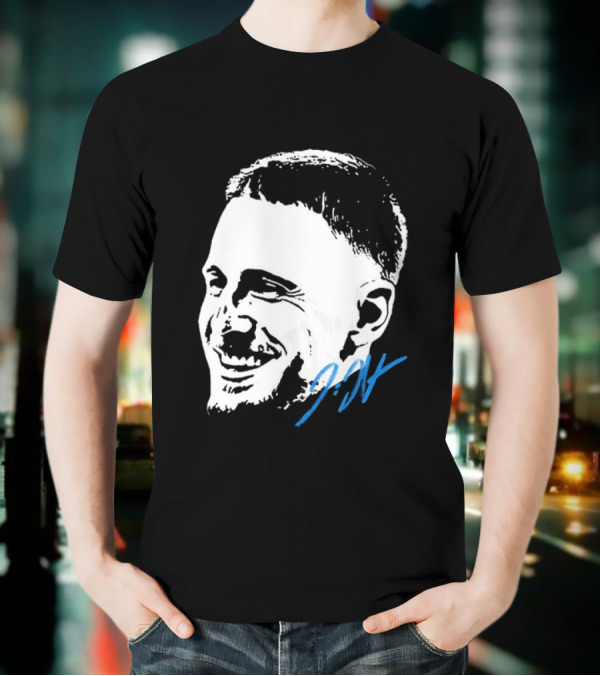 Donte DiVincenzo Signature Minnesota Timberwolves Bigface T-Shirt