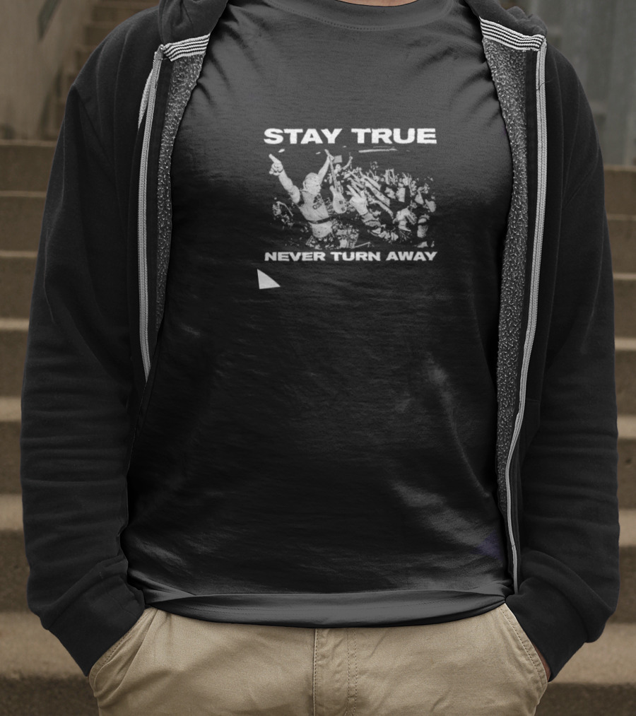 Stay True Never Turn Away Concert Crowd T-Shirt