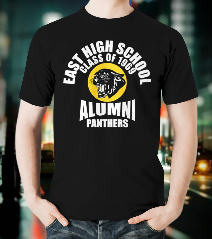 East High School Class Of 1958 Alumni Panthers T-Shirt