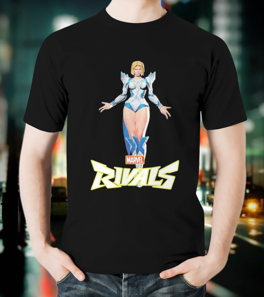 Emma Frost Marvel Rivals Season 2 Hellfire Gala Game Characters T-Shirt