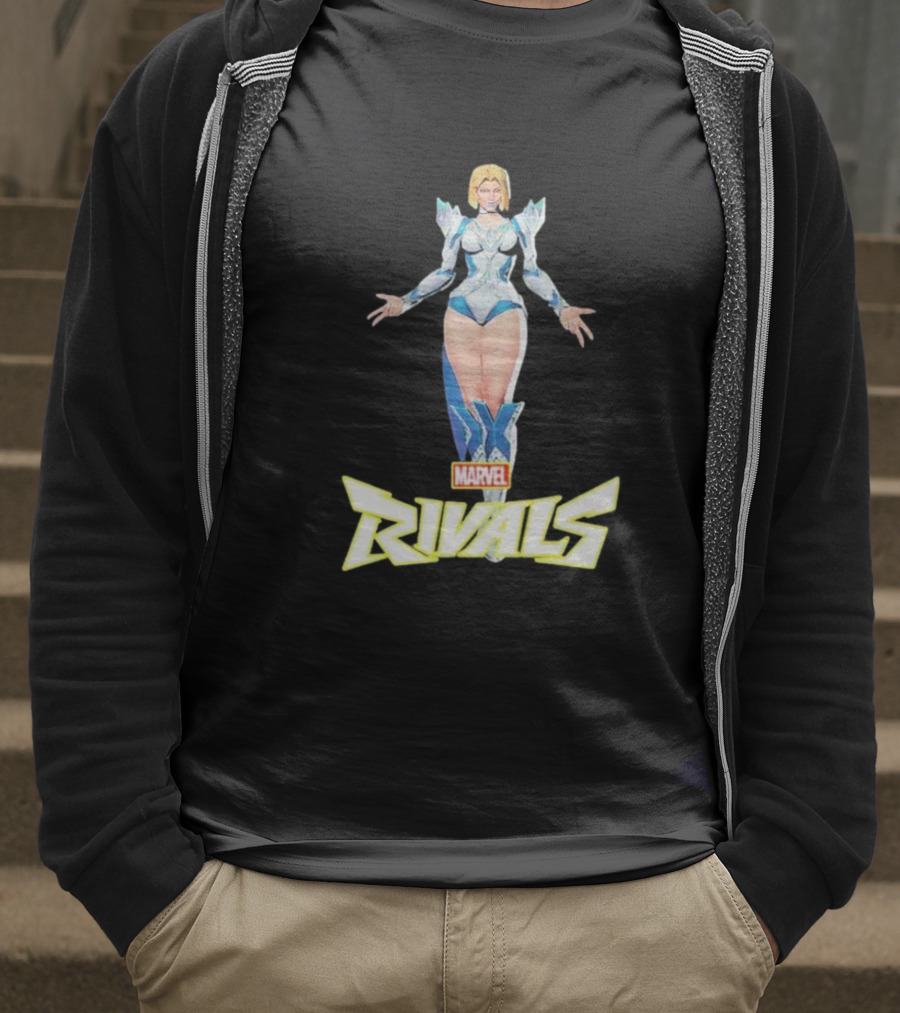 Emma Frost Marvel Rivals Season 2 Hellfire Gala Game Characters T-Shirt