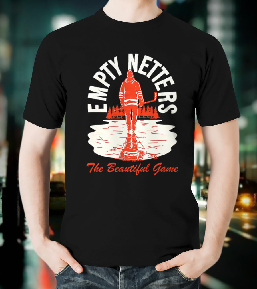 Empty Netters The Beautiful Game Hockey Lakeview Skater T-Shirt