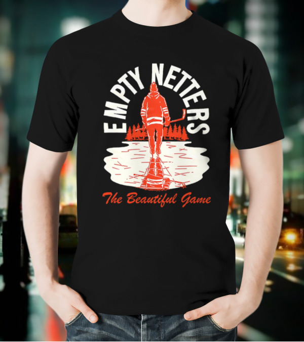 Empty Netters The Beautiful Game Hockey Lakeview Skater T-Shirt