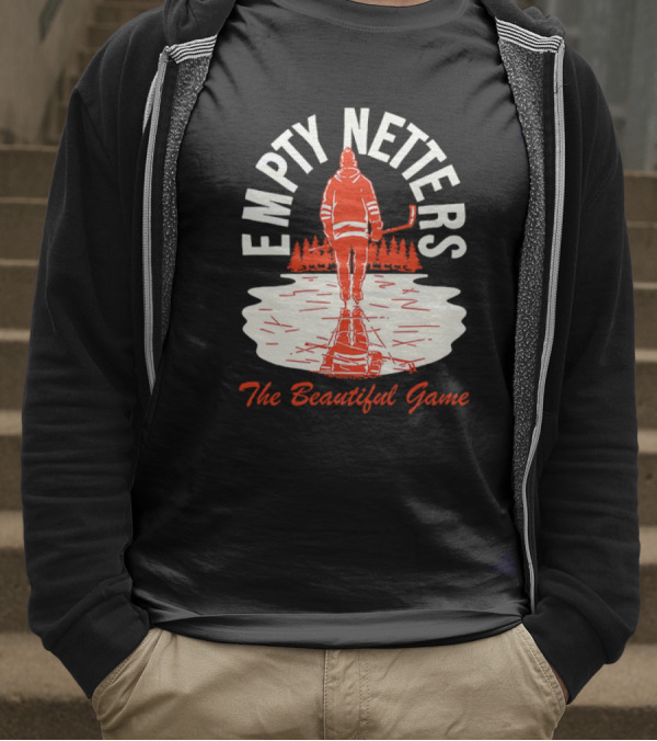Empty Netters The Beautiful Game Hockey Lakeview Skater T-Shirt