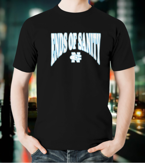 Ends Of Sanity NC Daze Blue Iconic Style T-Shirt