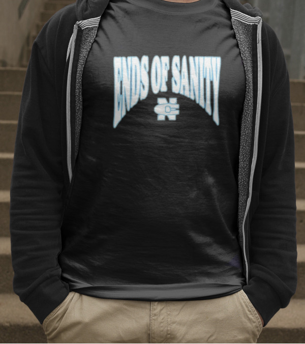 Ends Of Sanity NC Daze Blue Iconic Style T-Shirt