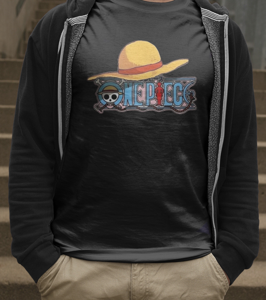 One Piece Straw Hat Pirate Emblem T-Shirt
