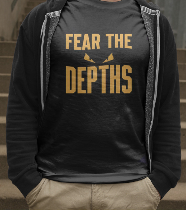 Fear The Depths Eyes Of Mystery Beneath The Surface T-Shirt