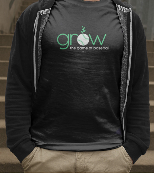 Grow The Game Of Baseball With Baseball Plant Graphic T-Shirt