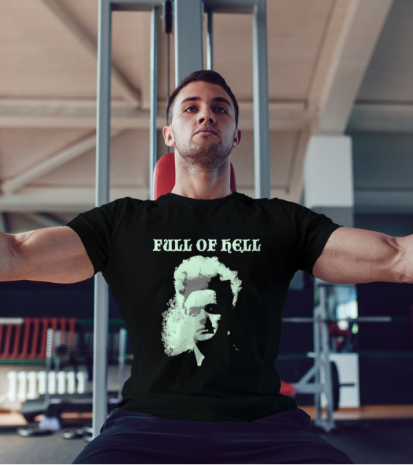 Full Of Hell Eraserhead Distorted Face Graphic T-Shirt