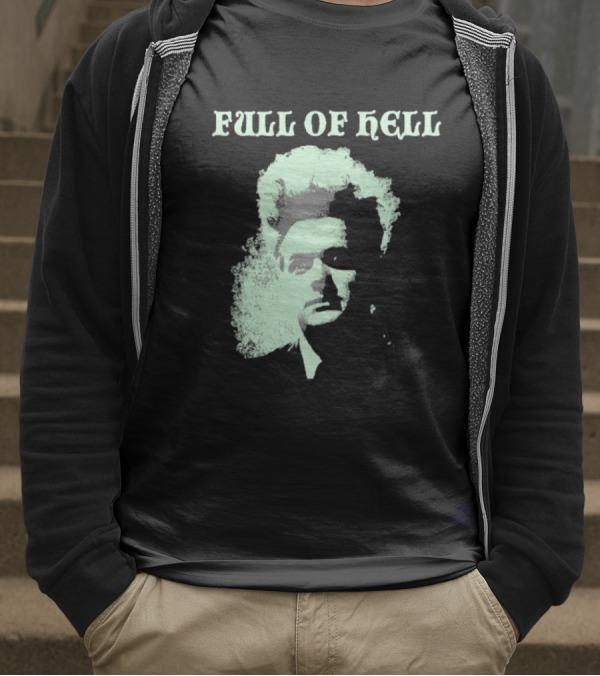 Full Of Hell Eraserhead Distorted Face Graphic T-Shirt