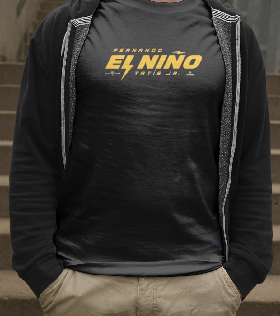 Fernando El Niño Tatis Jr Thunderbolt Icon T-Shirt