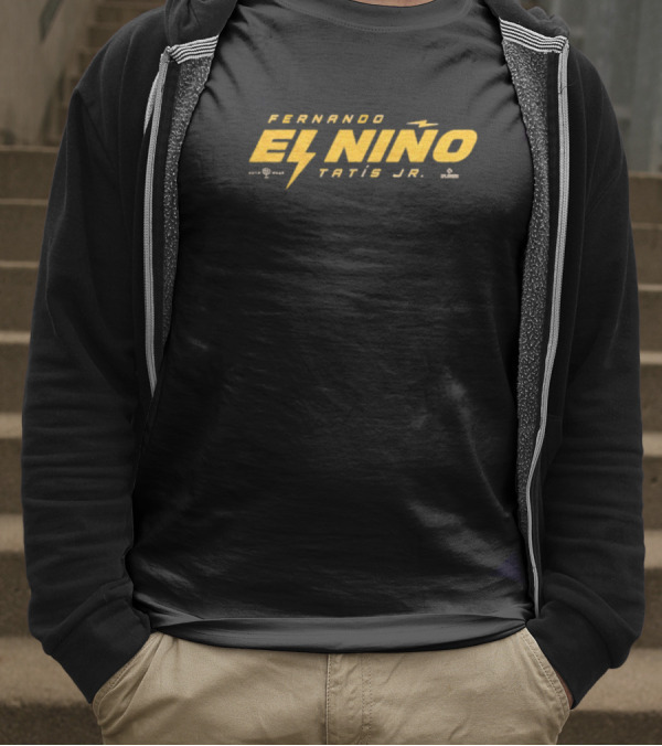 Fernando El Niño Tatis Jr Thunderbolt Icon T-Shirt