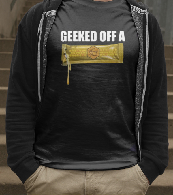 GE Geeked Off A Honey Pack Honeycomb Energy Pouch T-Shirt