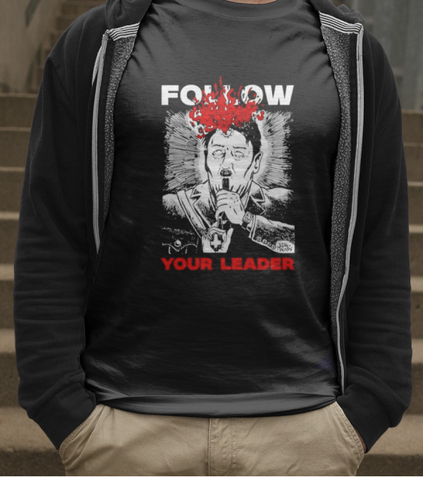 Follow Your Leader Diablo Macabre Skull And Flames T-Shirt