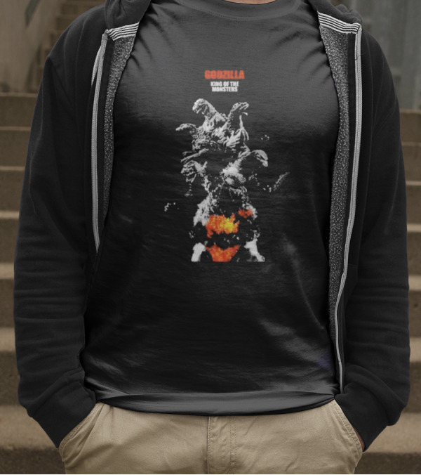 Godzilla X Folkart Evolutions King Of The Monsters Tokyo Fire T-Shirt