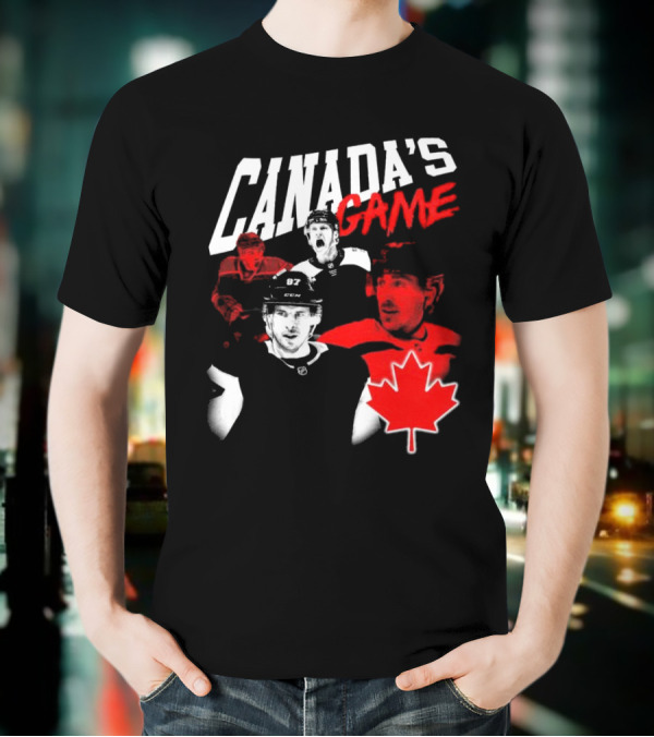 Canada's Game 4 Nations Team Maple Leaf T-Shirt
