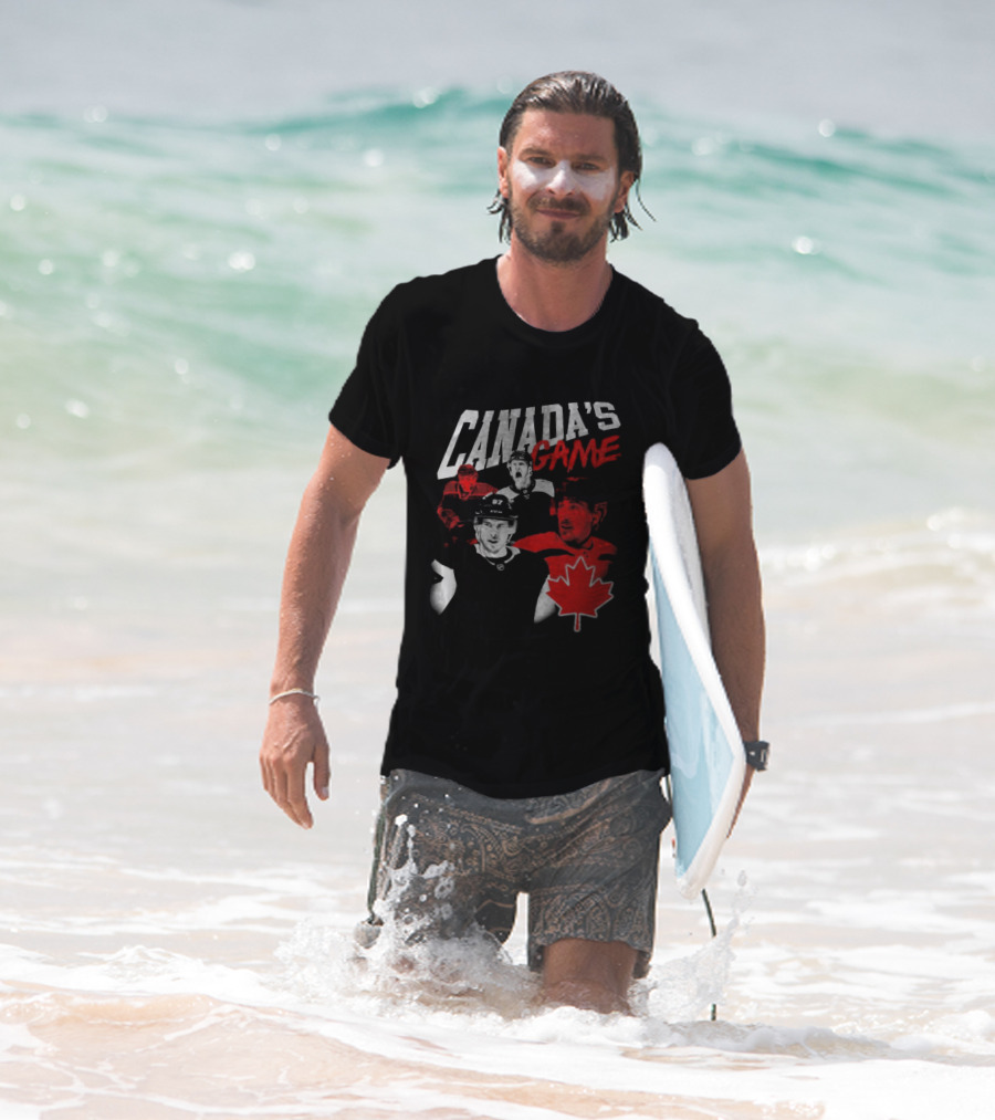 Canada's Game 4 Nations Team Maple Leaf T-Shirt