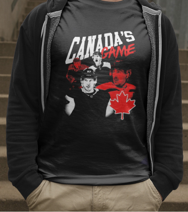 Canada's Game 4 Nations Team Maple Leaf T-Shirt