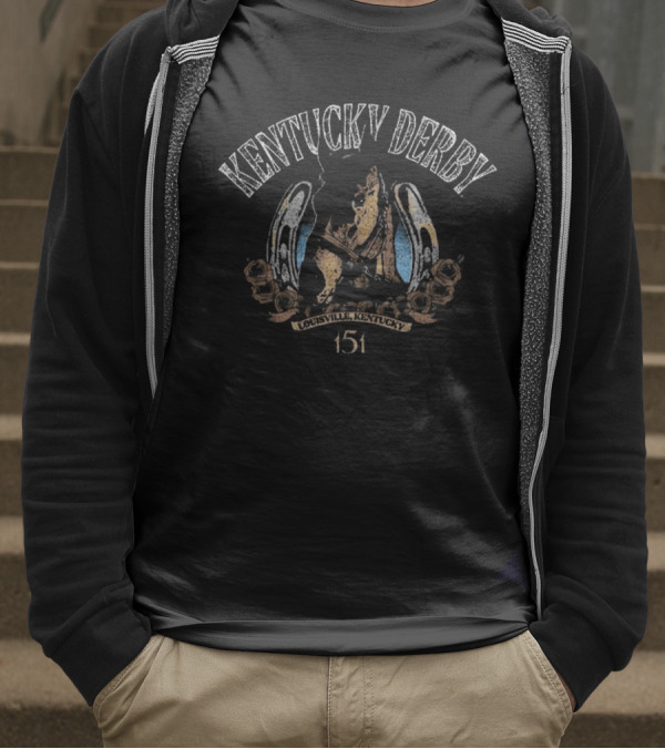 Kentucky Derby 151 Louisville Horse Franklin 2025 T-Shirt