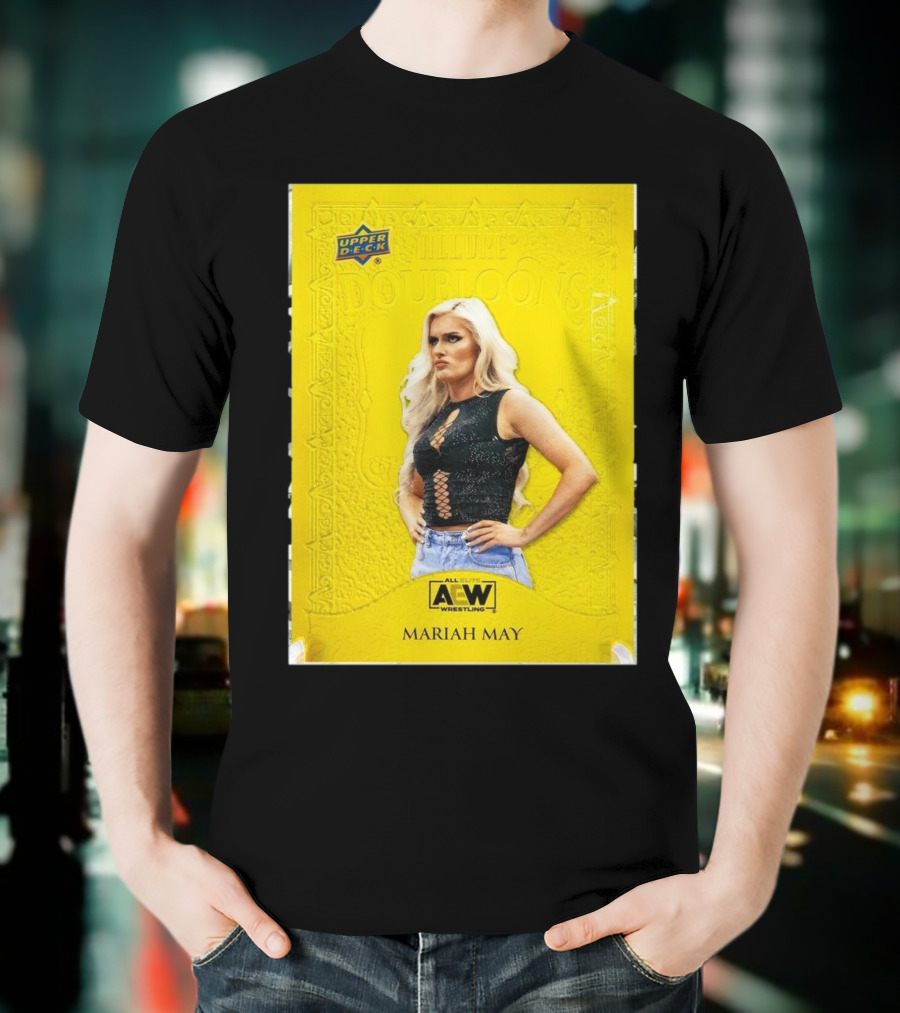 Upper Deck Allure Doubloons AEW All Elite Wrestling Mariah May T-Shirt